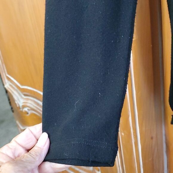 Karen Kane black mock Turtleneck sweater. Oversized small. Good used condition. - Picture 3 of 6